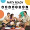 50 Count White Paper Plates Elegant Disposable Plates For Parties And Events 7 Inch